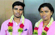 Transsexual couple in Tamil Nadu in self respect marriage